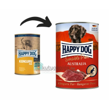 Happy Dog Australia Pur - Kengurushúsos konzerv 6 x 400g kutyaeledel