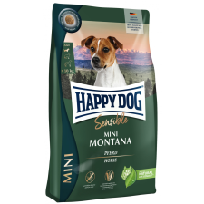  Happy Dog Mini Montana Lóhússal 4kg kutyaeledel