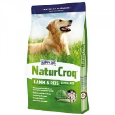 Happy Dog Natur-Croq Lamm & Reis (15 kg) kutyaeledel