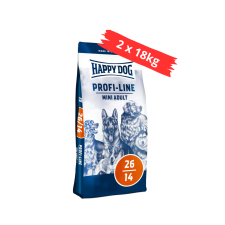  Happy Dog Profi 26/14 adult mini 2x18kg kutyaeledel