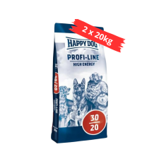 Happy Dog Profi-line 30/20 high energy 2x20kg kutyaeledel