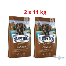 Happy Dog Sensible Canada Lazaccal 2x11kg kutyaeledel