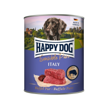 Happy Dog Sensible Pur Italy -Bivalyhúsos Konzerv 800g - 6x800g kutyaeledel