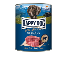  Happy Dog Sensible Pure Germany - Marhahúsos konzerv 6 x 800 g kutyaeledel