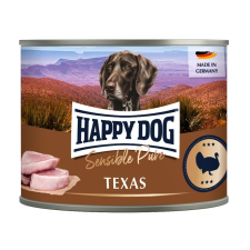  Happy Dog Sensible Pure Texas- Pulykahúsos Konzerv 200g - 1x200g kutyaeledel