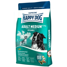 Happy Dog Supreme Fit & Well Adult Medium (12.5kg) kutyaeledel