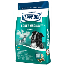 Happy Dog Supreme Fit &amp; Well Adult Medium (4kg) kutyaeledel