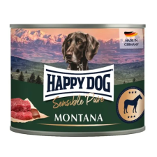 Happy Dog Supreme Sensible PUR KONZERV MONTANA (ló) 6X200 G kutyaeledel