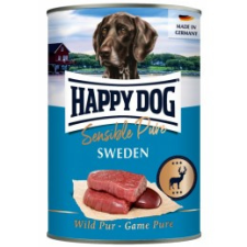  Happy Dog Sweden Pur (Vadhúsos) konzerv – 24×200 g kutyaeledel
