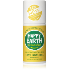 Happy Earth 100% Natural Deodorant Roll-On Jasmine Ho Wood golyós dezodor 75 ml dezodor