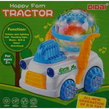  Happy farm tractor világítós zenélős önműködő autó No.LD-127A - Gyerek játék autópálya és játékautó