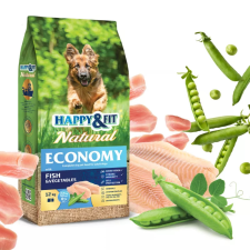 Happy&Fit Natural Economy Adult with Fish and Vegetables 2x12kg kutyaeledel