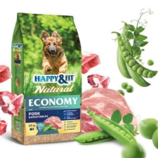 - Happy&Fit Natural Economy Adult with Pork and Vegetables 12kg kutyaeledel