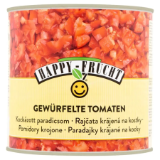  Happy Frucht Kockázott Paradicsom 2,55 kg konzerv