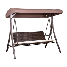 Happy Green Kerti hintaszék Capri rattan kerti bútor