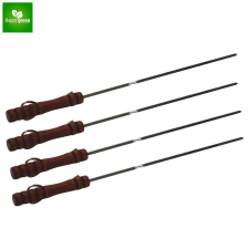  HAPPY GREEN Krómozott BBQ grilltűk 40 cm, 4 db 5012135 kerti sütés és főzés