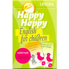 Happy Hoppy szókártyák - Tulajdonságok és kapcsolatok /English for Children nyelvkönyv, szótár