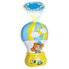 Happy Kid Toy Little Learner zenélő projektor légballon babáknak – 18x26 cm éjjeli fény