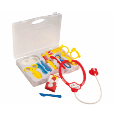  Happy People orvos szett, 13 db, 24x17cm, színes orvosos játék