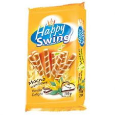 Happy Swing Vaníliás krémmel töltött ostyarúd 150 g csokoládé és édesség