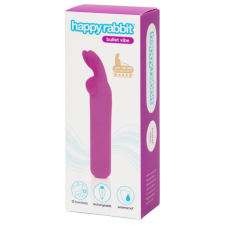 happyrabbit Bullet - akkus, nyuszis rúdvibrátor (lila) vibrátorok