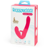 happyrabbit Happyrabbit Strapless - tartópánt nélküli felcsatolható vibrátor (pink)