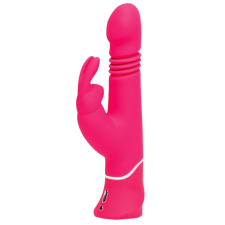happyrabbit Thrusting - akkus, csiklókaros lökő vibrátor (pink) vibrátorok