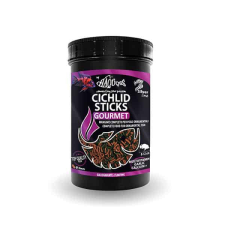 Haquoss | CICHLID STICKS GOURMET | Teljes értékű pellet, sügér táp - 1000 ml / 320 g haleledel