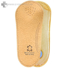  Harántemelős bőr gyógytalpbetét haránt és lúdtalpemeléssel rugalmas sarokággyal gyógyászati segédeszköz