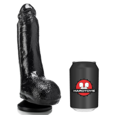 HardToys DP1013V – Prémium intim masszírozó 18 cm hosszú műpénisz, dildó