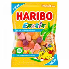 Haribo Exotix gyümölcsízű gumicukroka 100 g csokoládé és édesség