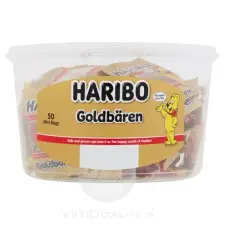  Haribo Goldbaren Minis 10g dob /50/ (6) csokoládé és édesség