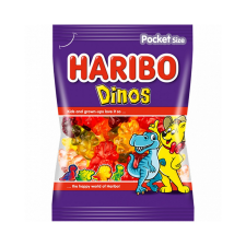 Haribo gumicukor Dínók - 100g csokoládé és édesség