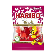 Haribo gumicukor love hearts - 100g csokoládé és édesség