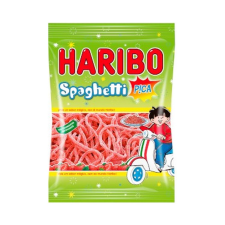 Haribo gumicukor spaghetti eper - 75g csokoládé és édesség