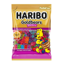Haribo Haribo gumicukor goldbären wild berry - 80g csokoládé és édesség