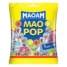 Haribo Nyalóka HARIBO Maoam Mao Pop Best Mix 10 darabos 130g csokoládé és édesség
