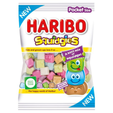 Haribo Squidgies gyümölcs- és kólaízű habosított gumicukorka 80 g csokoládé és édesség