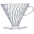 Hario Dripper V60-02, műanyag, átlátszó