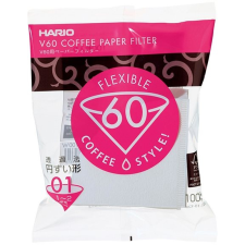 Hario papírfilter V60-01, fehér, 100db kávéfőző kellék