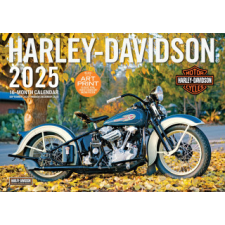 Harley-Davidson 17x12 2025 naptár, kalendárium