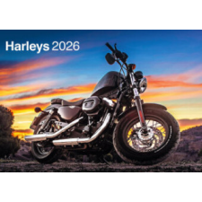  Harleys 2026 - Der Harley Davidson Kalender naptár, kalendárium