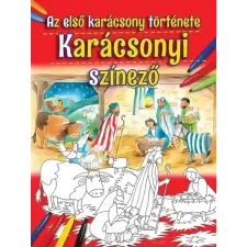 Harmat Kiadó Karácsonyi színező - Az első karácsony története §K gyermek- és ifjúsági könyv