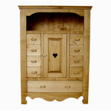  Harmónia egy ajtós kilenc fiókos komód bútor