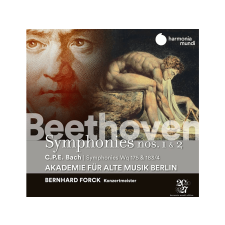 Harmonia Mundi Akademie für Alte Musik Berlin - Beethoven: Symphonies Nos. 1 & 2 (Cd) klasszikus