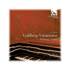 Harmonia Mundi Andreas Staier - Bach: Goldberg-Variationen (Cd) klasszikus