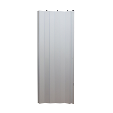 Harmonikaajtó műanyag fehér 86 cm x 203 cm építőanyag