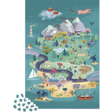 Harmony Sziget kaland 1500 darabos puzzle puzzle, kirakós