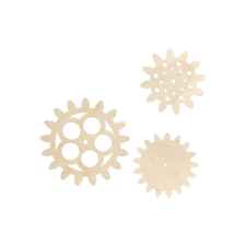  Három részes fogaskerék kreatív és készségfejlesztő