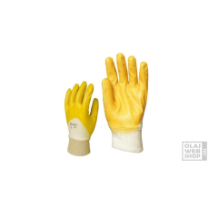  Harrier Nitril sárga, csuklómártott munkavédelmi kesztyű XL/10 méret
